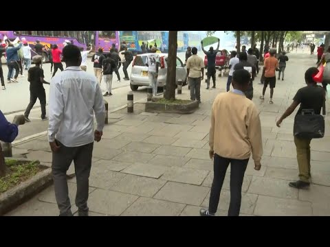 Tear gas in Kenya's capital as hundreds protest tax hike | AFP