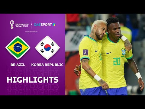 FIFA QATAR 2022. Обзор матча Бразилия - Южная Корея - 4:1. Чемпионат Мира по футболу