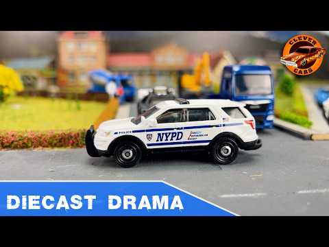 Chaos on the Streets: A Miniature Accident and the Busy Life of Model Cars