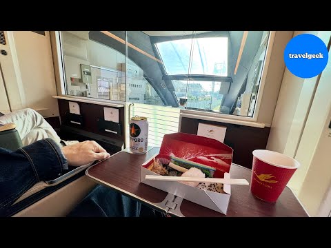 Traveling in Japan's Vending Machine Train on Very Front Seat | Osaka - Nagoya