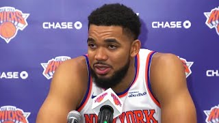 'My preference is winning' - Karl-Anthony Towns Speaks At Knicks 2025 Media Day