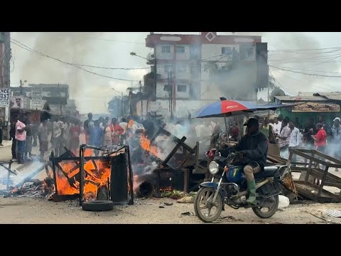 Supporters of Cameroon opposition leader protest Biya's election win | AFP
