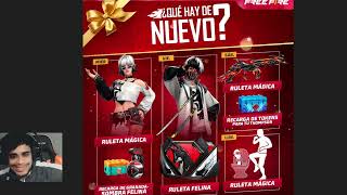 Agenda semanal de free fire