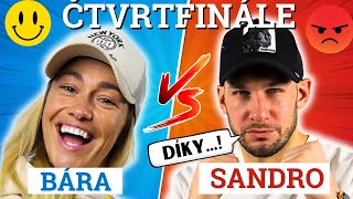 JEDEME HOTEL, 4 HVĚZDY, JEN MY DVA - BÁRA vs SANDRO