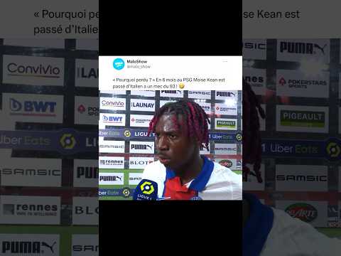 Moise Kean au PSG c’était quelque chose 🤣