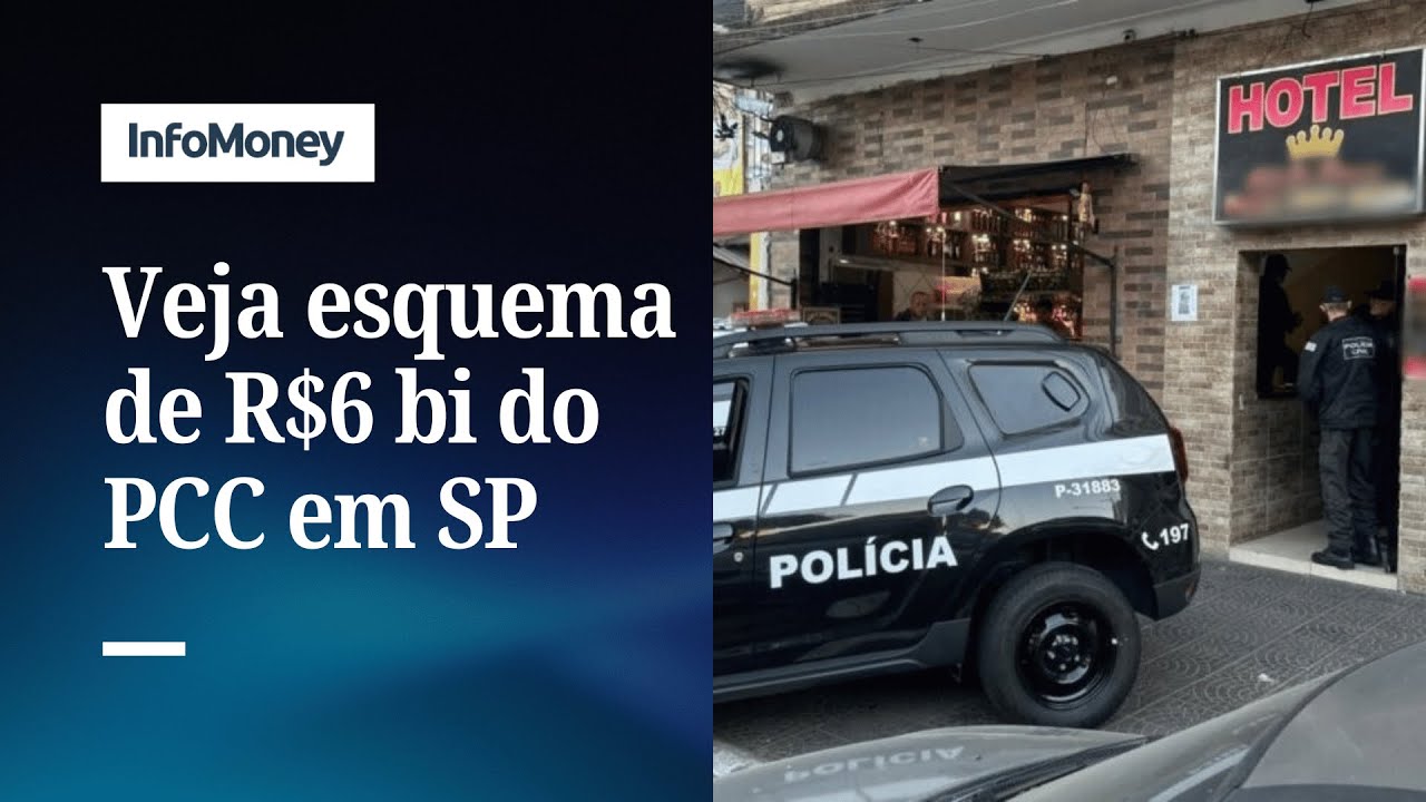 PCC movimentou R$6 bi com rede de postos e motéis em SP | InfoMoney News