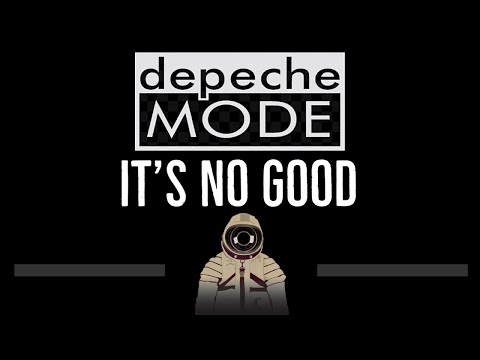 Depeche Mode • It’s No Good (CC) (Remastered Video) 🎤 [Karaoke] [Instrumental Lyrics]