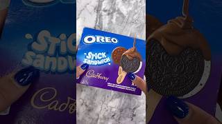 Cadbury Oreo 🤎😍 Ice cream Unboxing Asmr #asmr #oreo #icecream #cadbury #unboxing #filling