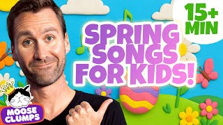 🌼 Spring Songs for Kids | Rainbows, Easter, Gardening & More!