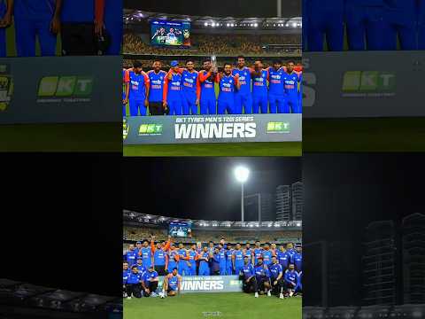 भारत ने australia को हराकर🔥😱 2-1 से series अपने नाम किया 🤔.. #indvsaus #teamindia #winner