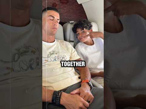 WHY JUNIOR THINKS MESSI IS HANDSOME THAN HIS DAD 🤔🤯 || MUST WATCH 🔥 || #shorts #ronaldo