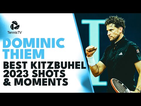 Back To His Best ⚡️ Dominic Thiem's Best Shots & Moments From Kitzbuhel 2023!