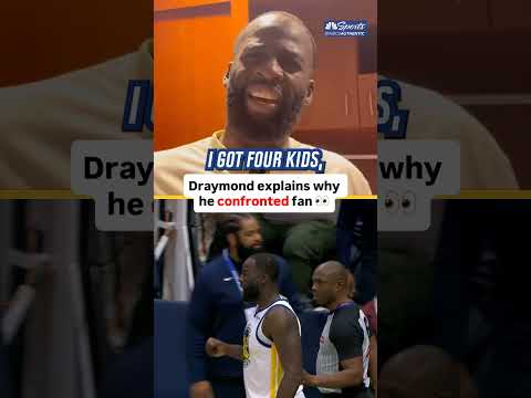 Dray explains what went down with a Pelicans fan ๐ค | NBC Sports Bay Area