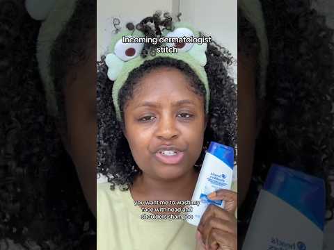 Will Head and Shoulders shampoo work for your acne? Dermatologist reacts. 🎥tt Darcei #acne #skin