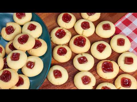 BISCOITINHO AMANTEIGADO COM POUCOS INGREDIENTES - RECEITA ECONOMICA DE BOLACHA QUE DESMANCHA NA BOCA