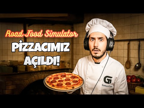 EKİPLE BERABER İTALYAN PİZZACISI AÇTIK!🍕 - Road Food Simulator