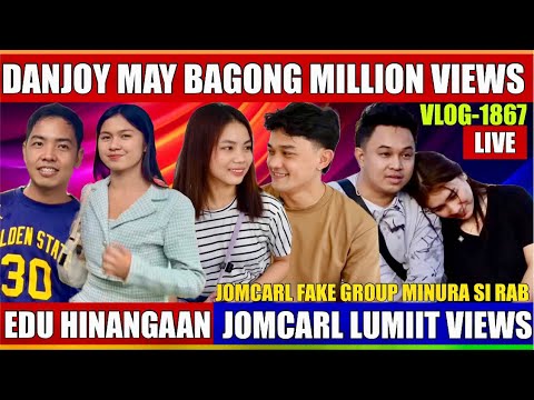 ⭕️ DANJOY MAY MILLION VIEWS NA | VIEWS NG JOMCAR HIMINA? ANONG DAHILAN? EDU HINANGAAN SA GINAWA NIYA