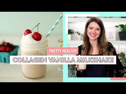 Collagen Vanilla Milkshake | Pretty Healthy