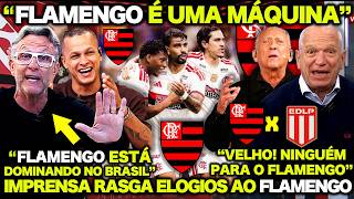 NETO FICA IMPRESSIONADO com o FLAMENGO e ELIA JÚNIOR fica de BOCA ABERTA! "MENGÃO TÁ UMA MÁQUINA"