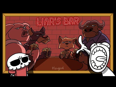 🐷🦊 LIAR'S BAR 🐮🐶 El bar de los animales mentirosillos 🔴 Hergad