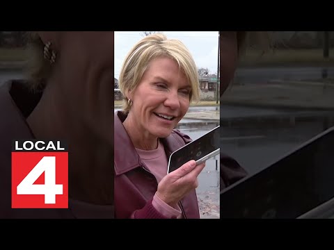 Confronting the Detroit Water Board about broken fire hydrants