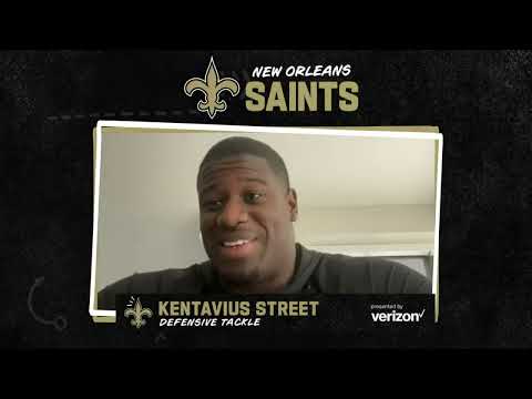 Free Agent DT Kentavius Street 1st Interview w/ New Orleans Saints video clip