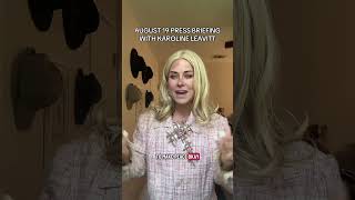 August 19 Press Briefing with @Karoline Leavitt  #politicalcomedy