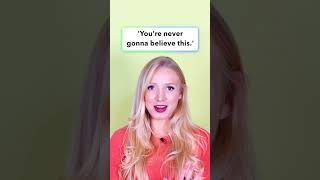 4 sentence starters for natural English!