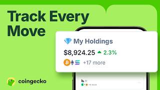 Easily Track Bitcoin, Ethereum and Every Altcoins with CoinGecko Portfolio