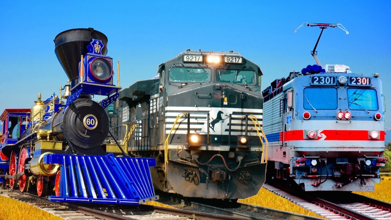 Types of Locomotives: Train Talk Ep. 16 - CoasterFan2105