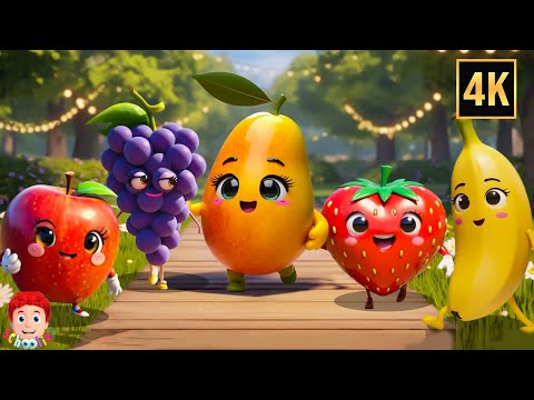 Fruits Song for Kids - Learn Fruit Names with Fun Music