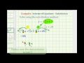 Solving Systems of Equations