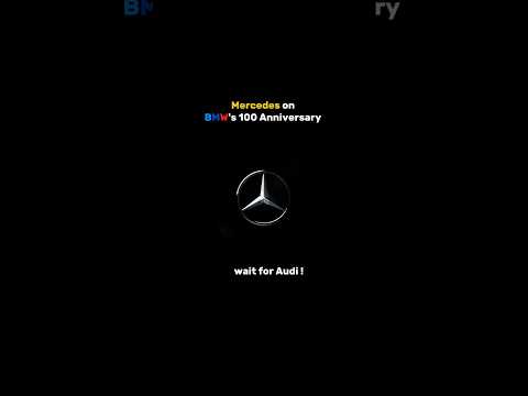 Mercedes and Audi on BMW 100 Anniversary💀🔥#carsedit#viral