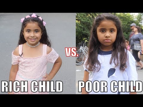 Rich Child vs. Poor Child Experiment!!