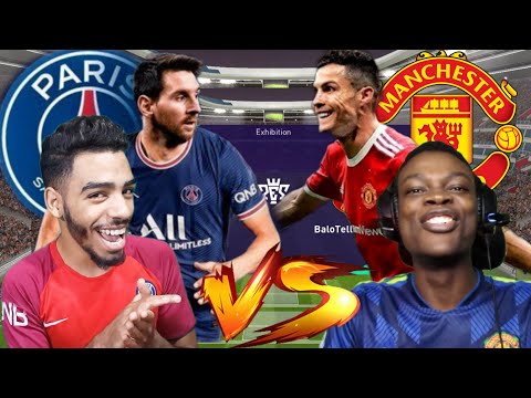 PSG vs MANCHESTER UNITED 🔥 9AL Games VS Mackie Pes HD 🔥 EFootball pes 21 mobile