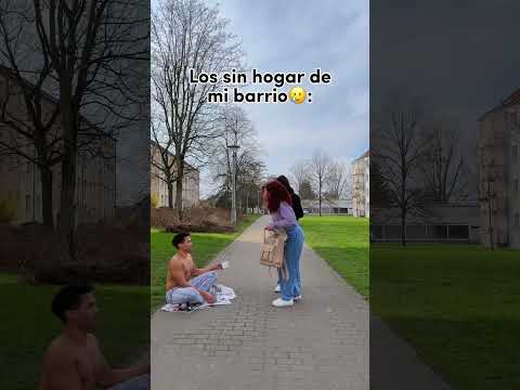 Pov: personas que piden dinero en la calle en Europa 🥲😂