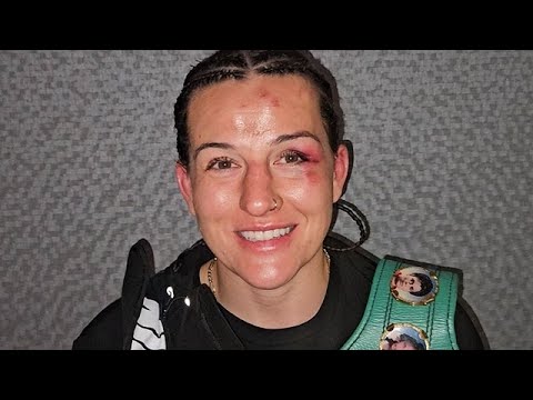 Chantelle Cameron REACTS to Katie Taylor BEATING Amanda Serrano: “SHE DOESN’T WANT TO FIGHT ME”
