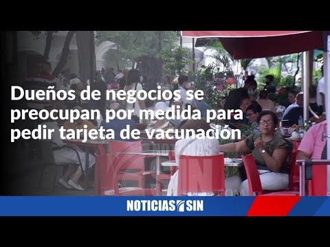 Preocupación invade a comerciantes ante nueva medida de solicitar tarjeta de vacunación