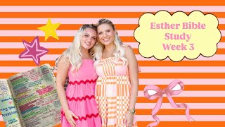 Esther Bible Study *What the enemy meant for evil GOD will turn it around in your FAVOR!* (Week 3)