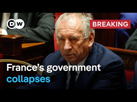 French Prime Minister Bayrou loses confidence vote | DW News