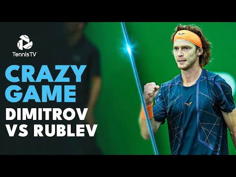 Grigor Dimitrov & Andrey Rublev Crazy Game! | Shanghai 2023