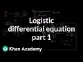 Logistic Differential Equation Concepts