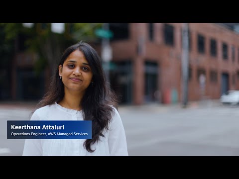 Working at AWS in the Managed Services Team - Meet Keerthana, Operations Engineer