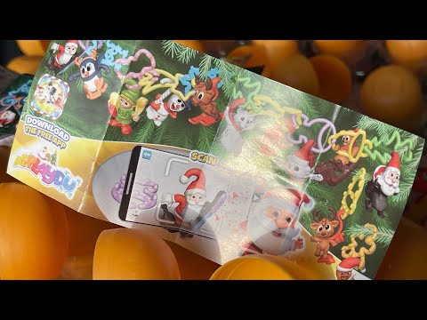 Kinder surprise eggs Christmas