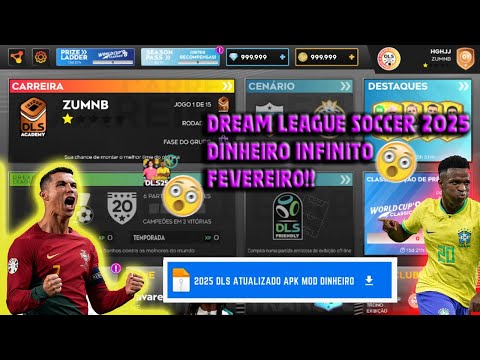 Dream League Soccer 25 - COMO TER DINHEIRO INFINITO NO DLS 2025!