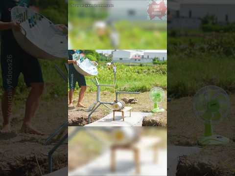 Pria jenius ini membuat generator cahaya! #shorts #faktaunik