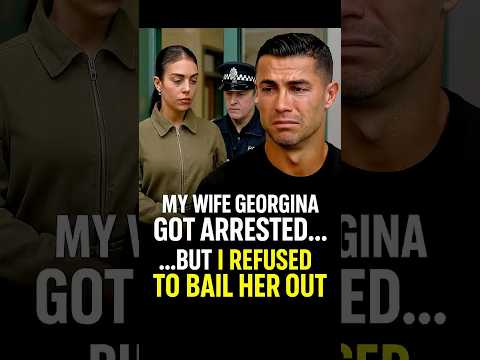 My Wife Georgina Got Arrested… But I Refused To Bail Her Out — And My Reason Will Shock You#ronaldo