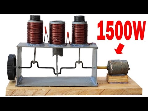 Powerful Cylinder Engine Free Energy Generator – Genius Homemade Breakthrough Idea!