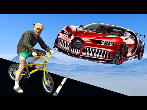 BMX VS BUGATTI !!! 🐷 GTA 5 ONLINE