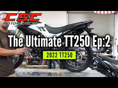 The Ultimate TT250 Build - Episode 2